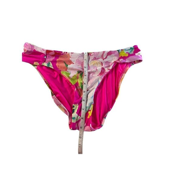 Sunshine 79 Women's Shirred Hipster Bikini Bottom, Size 6 - Picture 4 of 8